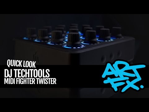 Dj Techtools Midi Fighter Twister Black Imuso