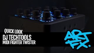 Video thumbnail for Quick Look: DJ TechTools Midi Fighter Twister MIDI Controller by ARTFX