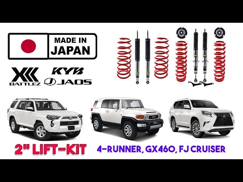FINALLY - A Proper Japanese Lift-Kit For Toyota & Lexus 4x4s