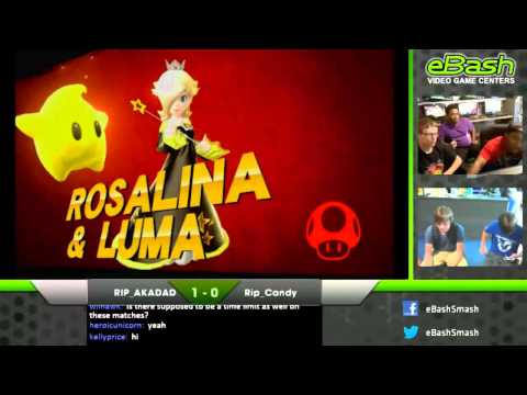 9/13 eBash Terre Haute Smash Sunday SSB4 Finals (RIP_AKADAD vs. RIP_Candy)