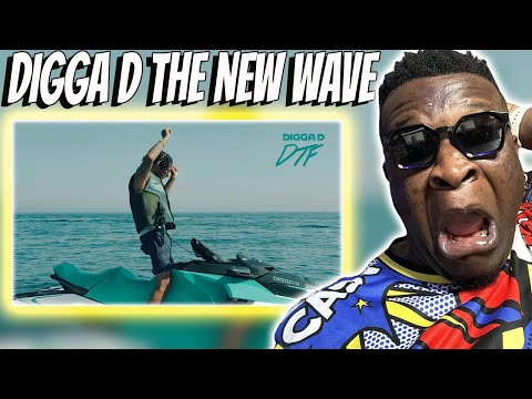 American Rapper Reacts To | Digga D - DTF (Official Video) REACTION