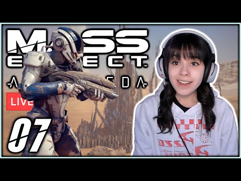 OUR FIRST OUTPOST | Mass Effect Andromeda Let's Play Part 7 LIVE