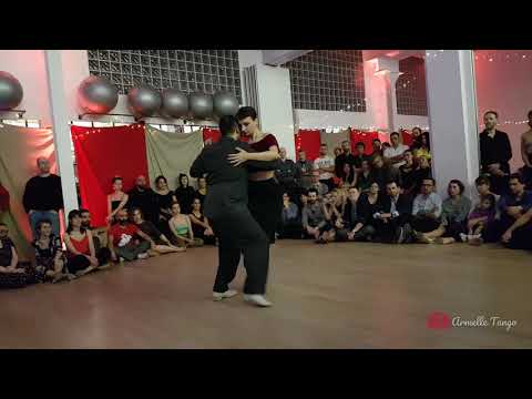  Veronica Toumanova  and  Pablo Freund  are  dancing  to  the  tango  "  Cuanta Angustia  "  by  Carlos di Sarli  in  2019
