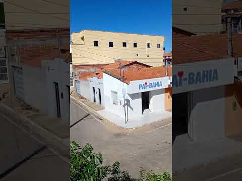 belas imagens da praça Santa Cruz em malhada BA