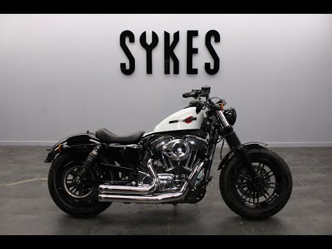 2018 Harley-Davidson XL1200XS Sportster Forty-Eight Special in White