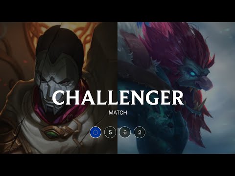 EUW Challenger match 562: Super Jhin vs Super Trundle