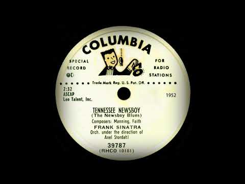 Tennessee Newsboy (The Newsboy Blues) cover