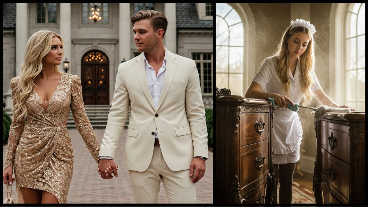 Billionaire Took His Maid to a Business Dinner, But What She Did  Left Everyone Shocked