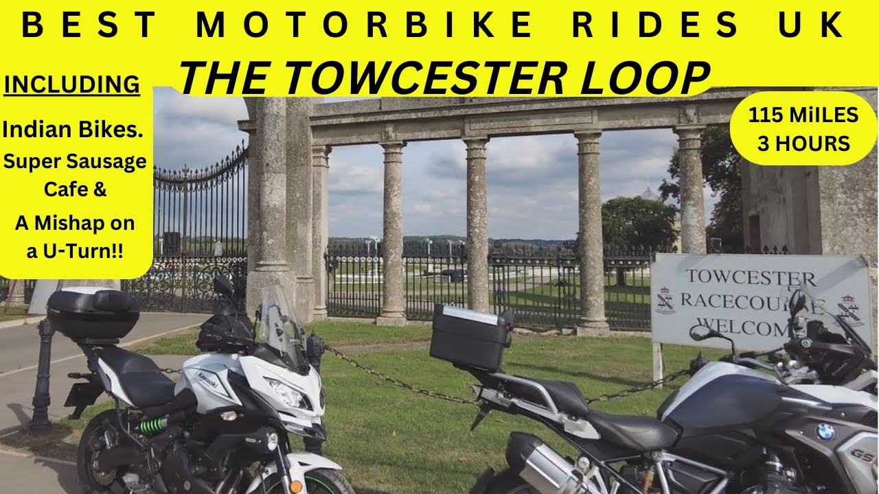 BEST MOTORBIKE RIDES UK | THE TOWCESTER LOOP