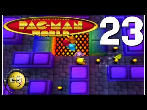 Let's Play Pac-Man World: 20th Anniversary (Fan Fridays) Part 23- Maze Marathon!