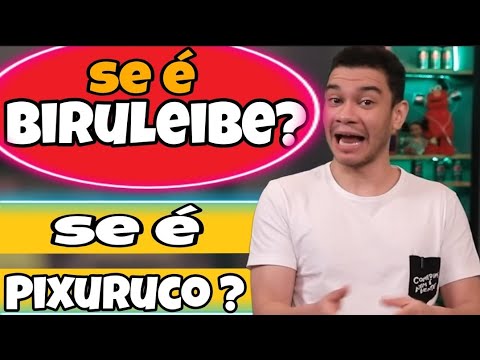 Como surgiu o famoso bordão "Cê é biruleibe?" "Igor Guimarães"