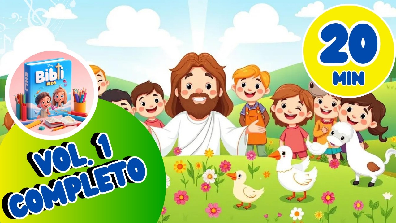 Coletânea De Música Infantil Gospel - As Melhores sobre a Bíblia!