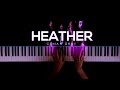 Heather - Conan Gray | Piano Cover by Gerard Chua
