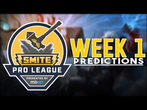 SMITE PRO LEAGUE WEEK ONE PREDICTIONS! - Incon - Smite