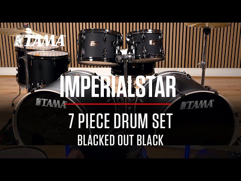 Meet the TAMA Imperialstar 7pcs Double Bass Drum Set
