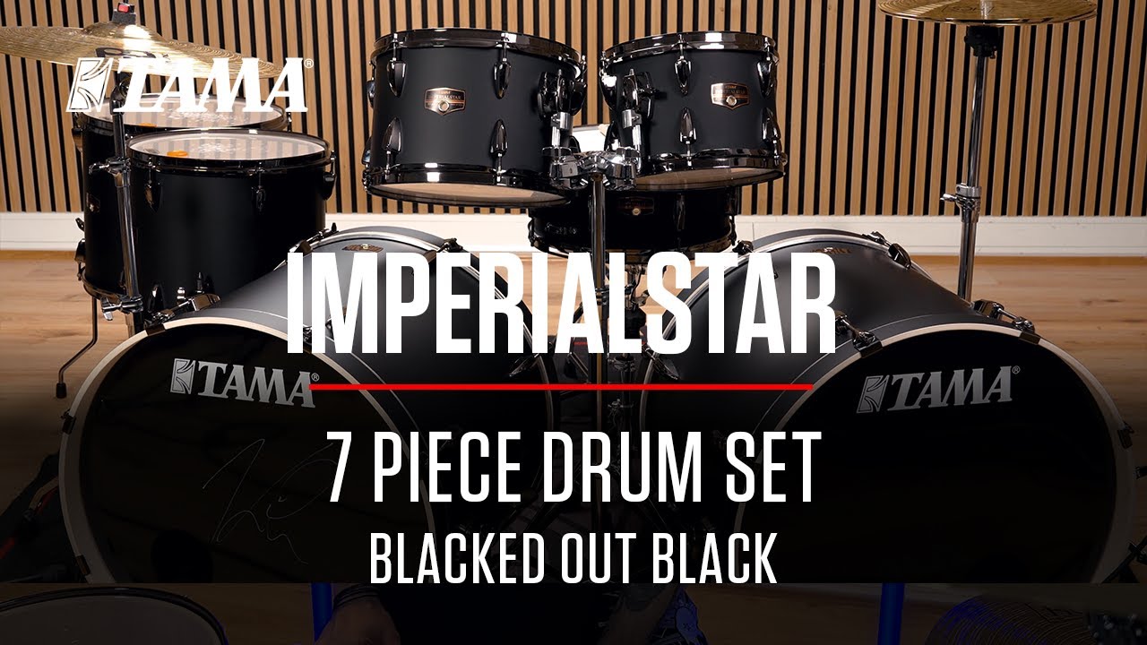 Meet the TAMA Imperialstar 7pcs Double Bass Drum Set