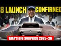 Tata Motors Confirmed 8 New Launches Tata Sierra EV ICE Tata Punch Facelift Launch