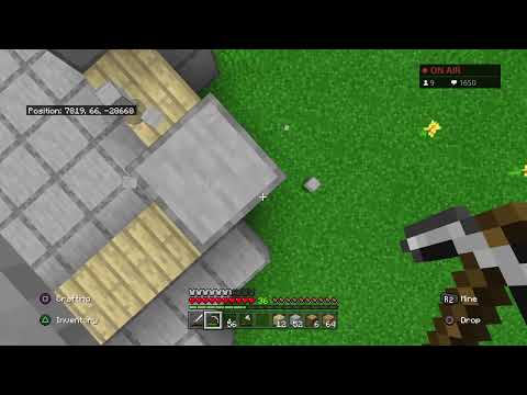 Solo minecraft survival part 3 lets build a box house