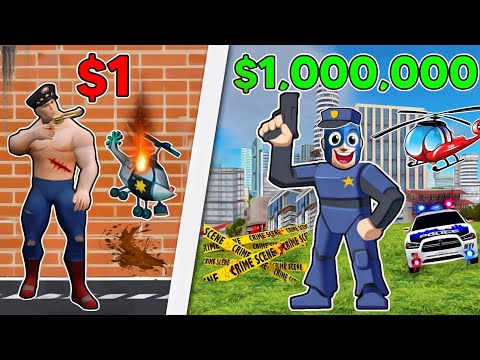 $1 POLICE To $1,000,000 In ROPE HERO VICE TOWN