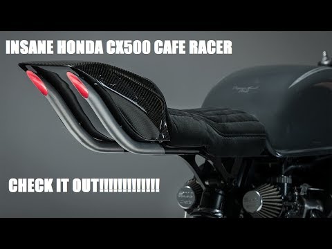 Insane Honda CX500 Cafe Racer by Purpose Built Moto