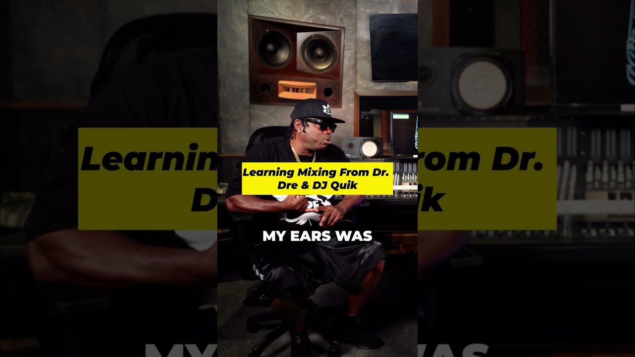 Learn How To Mix From Dr. Dre And DJ Quik! #mixing #drdre #djquik #westcoast #producer