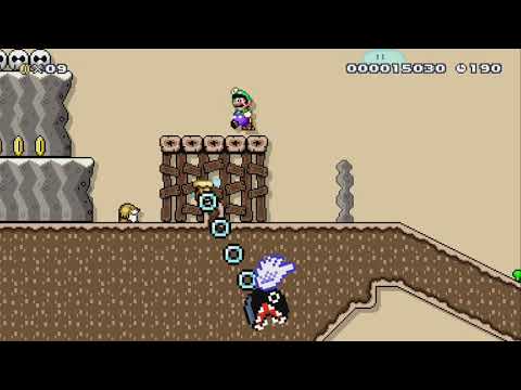 4-1 - Base of Mt. Chocolate by Ohara - Super Mario Maker 2 - No Commentary 1bu