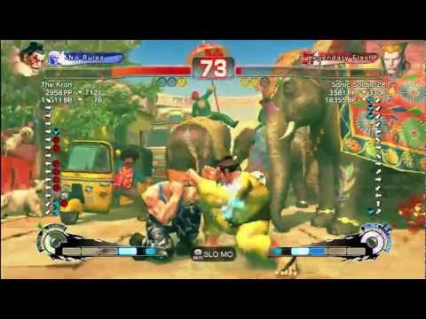 The Kron (E. Honda) vs Sonic Soldier 28 (Guile)