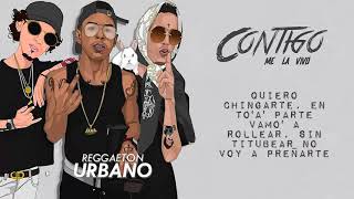 Cover art for contigo me la vivo