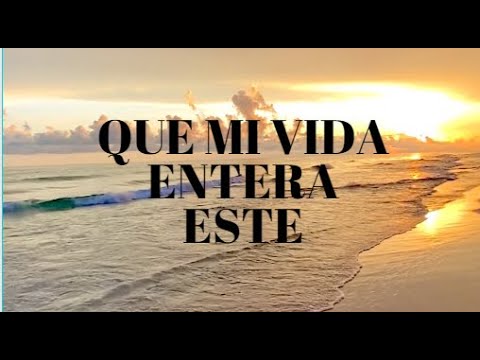 Que mi vida entera este pista y letra (Santa Ley)