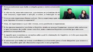 Leitura do Livro de Romanos - Parte 22