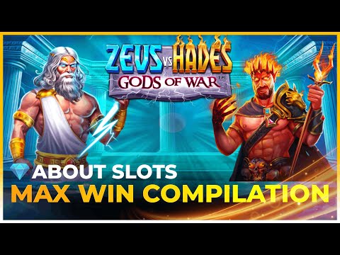 🔱⚡️5 CRAZY MAX WINS on ZEUS VS HADES SLOT by PRAGMATIC PLAY!🔱⚡️