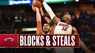 Miami Heat Served Up Rejections AND Steals 👏❌⛔ by NBA