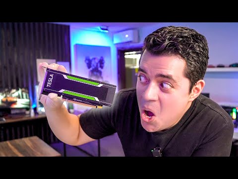 Compré Tarjeta de video TESLA P4 Por $80usd y ¡TODO ESTO HACE!