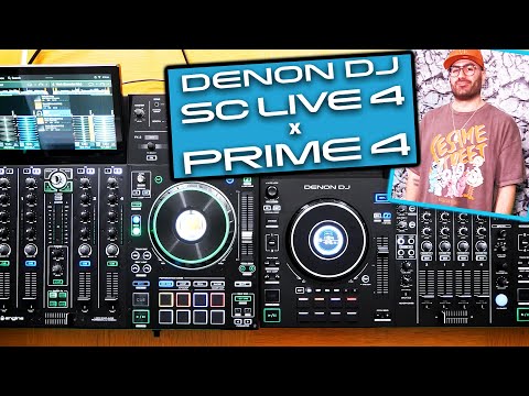 Denon DJ SC Live 4 x Prime 4 comparison - Which 4 channel standalone controller is best? #TheRatcave