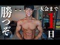 【残り1日】完成したこの体で明日、戦ってきます。