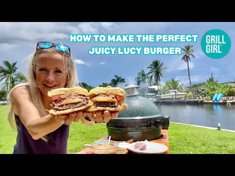 The Ultimate Guide to Making the Perfect Juicy Lucy Burger 🍔 | GrillGirl Robyn Lindars