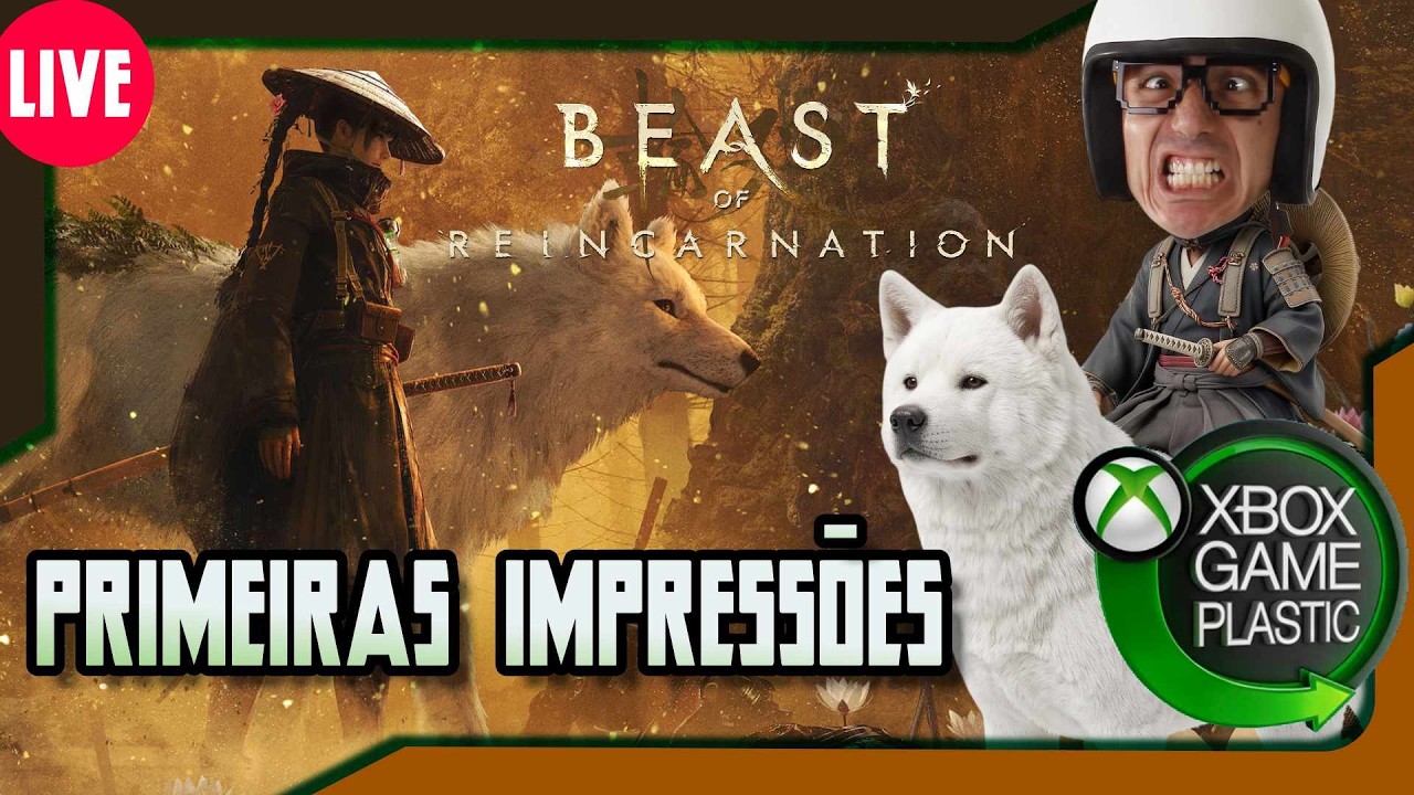 🎮🚨AO VIVO - PRIMEIRAS IMPRESSÕES DE Beast of Reincarnation na Caixa de Ilusões #BeastofReincarnation
