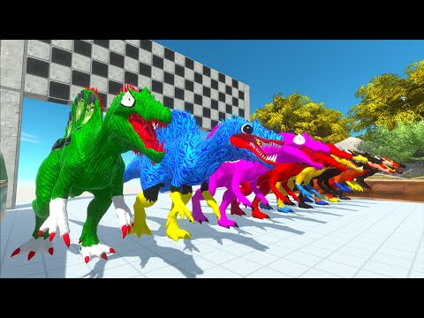 Green Hulk Superheroes Dc Marvel Spinosaurus Speed Race Championship Jurassic World Evolution 2