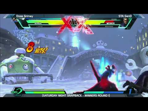 UMVC3: Drew Grimey vs STA GenD - Saturday Night Snapback 6.2