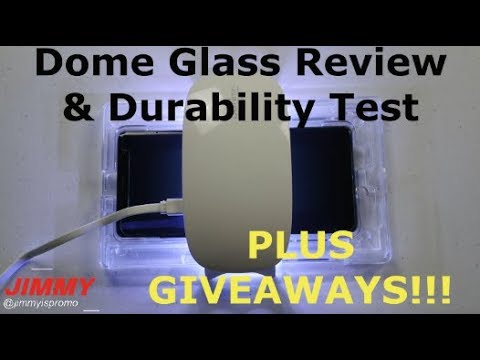 NOTE 8 WhiteStone Dome Glass Durability Test, Review & GIVEAWAYS!!