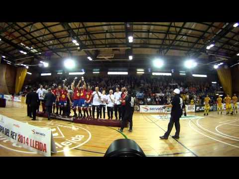 Copa del Rey: entrega de trofeos