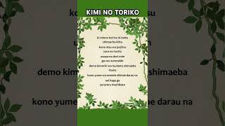 Download lagu Kimi No Toriko 🎶 🤍🤍🤍 #rizkyayuba #kiminotoriko #lyrics #music #short mp3