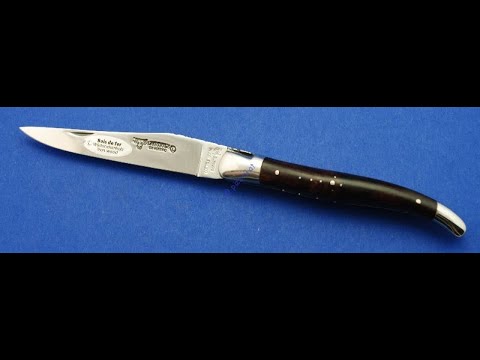 Laguiole enAubrac Taschenmesser Wusteneisenholz - www.pizzini.at