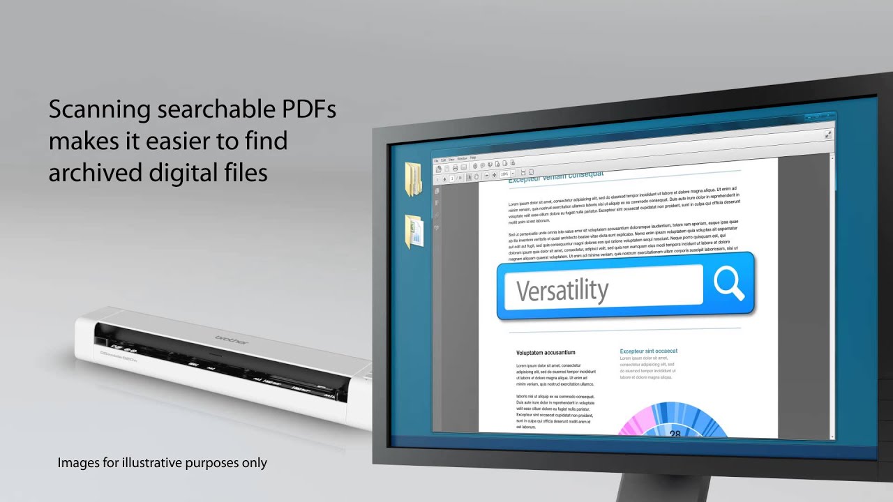 Мобильный Brother сканер DS-820W