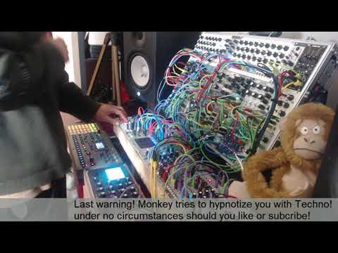 Modular LiveSET Vol.003 "Hypnotizing monkey" Cwejman, Synth Tech, Mungo, Joranalogue, Intellijel.