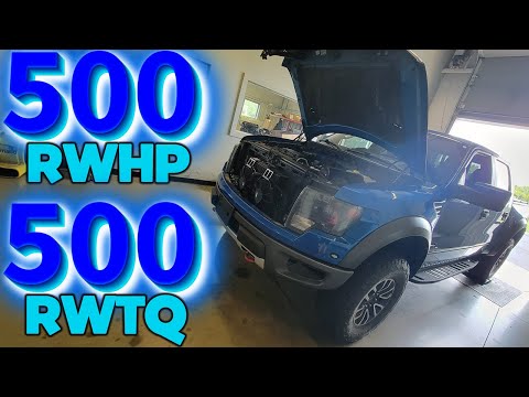 2014 Raptor 6.2L (Whipple Supercharged F150) Dyno 500 rwhp awesome street truck