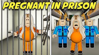 PREGNANT In PRISON.. (Roblox Brookhaven)