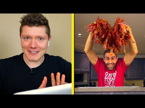 Health Coach Reacts to Epic Meal Time - 1 Million Calorie Lasagna!!