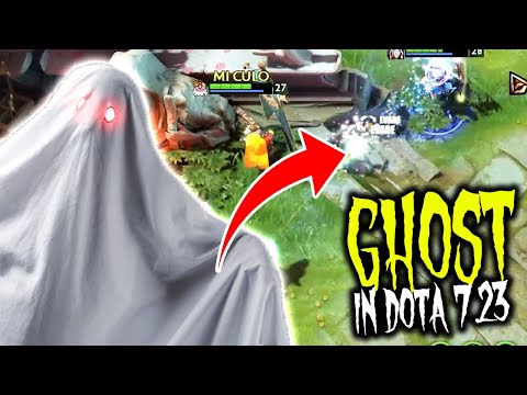 Ghost In Dota 2 - Ghost Trying To Kill CM And Sniper LoL Patch 7.23