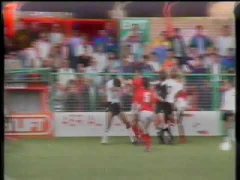 Paul Robinson and Joey Jones sent off for fighting 💥| Wrexham 0-1 Hereford United -17th August 1991